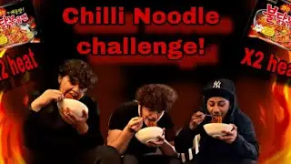 Brutal CHILLI noodle challenge!(with Jayden and Iliyas)