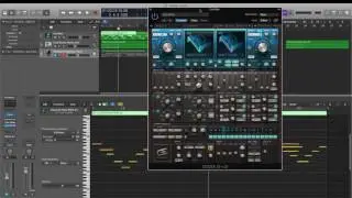 Waves Codex Synth Arp Play through Logic Pro X Tutorial