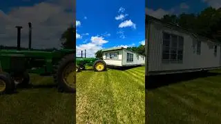 Moving an old trailer house