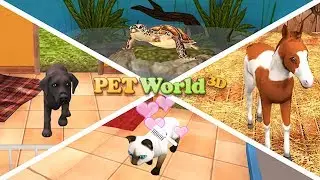 ПРИЮТ ДЛЯ ЖИВОТНЫХ #1 УХОД за ХОМЯКОМ, ЗАЙЦЕМ и МОРСКОЙ СВИНКОЙ в игре Pet World 3D