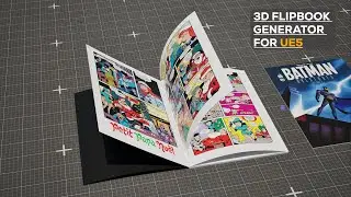 3D FLIPBOOK GENERATOR FOR UE5