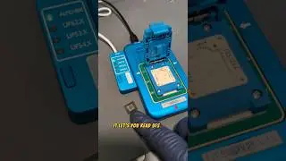 New Data Recovery Tool! JC U15 UFS Programmer. Check the UFS Health before CPU Swap 