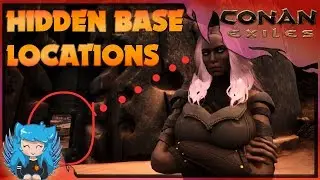 6 SNEAKY BASE LOCATIONS PVP | Conan Exiles |