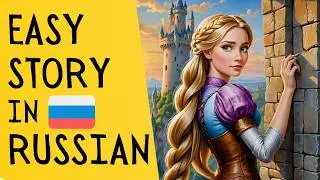 🌟 Learn Russian with Rapunzel: A Visual Storytelling Journey 🏰📖