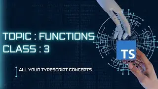 Everything about functions in JavaScript and TypeScript in one video|| GIAIC | For Beginners
