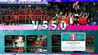 "EURO ICONIC" Patch ✨ V.5.5.0 PES eFootball 2021 Best Menu Theme Full License 🔥