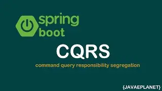 CQRS Design Pattern in Microservices || Spring Boot || #coding #springcloud #java