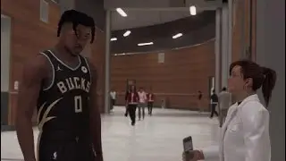 MyPlayer 1st Official NBA Game, NBA2k23