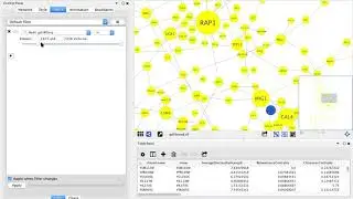 Filtering Networks in Cytoscape