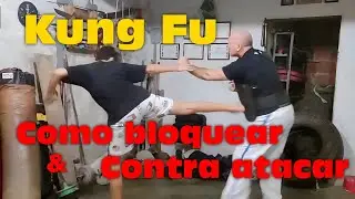 Bloqueios e Contra ataques do Kung fu - Kung Fu Progressive Training #kungfu