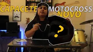 MEU CAPACETE DE MOTOCROSS NOVO