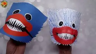 Как сделать Хагги Вагги из бумаги для Тик Ток | Poppy Playtime | Huggy Wuggy DIY