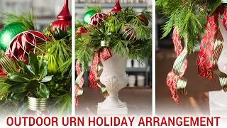 Designing an Outdoor Urn Arrangement for the Holidays | Episode 47 of Blossoms and Bourbon
