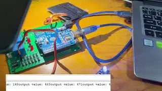 Solar plate interface with Arduino board