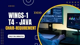 TCS Wings-1 T4 - Programming Java | Chair Requirement - Core java - HackerRank | Rahul Vijayan