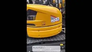 KATO HD33 3.4 Ton Mini Crawler Excavator