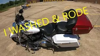 I Finally Washed My Bike & Then Rode