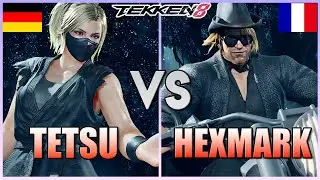 Tekken 8  ▰  Tetsu (Lidia) Vs Hexmark (Rank #1 Paul) ▰ Ranked Matches!
