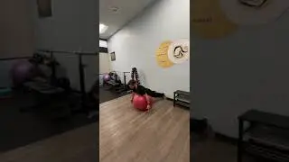 Anterior Shoulder Pain Fix Stage 4 Strength-Stability Ball Y Raises