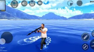 GTA V Android (Fan-Made) v1.7 | Play GTA 5 In Mobile 2024 | swiming graphics test #gtavia #GTAVIA