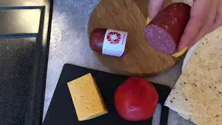 Тортилья с колбасой/ РЕЦЕПТ