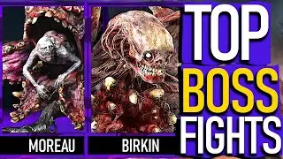 Resident Evil - BEST BOSS Fight B.O.Ws & Monsters!