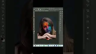 How to make a face paint effect in Adobe Photoshop ।। 
