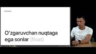 Python | Ma'lumotlar turlari #1