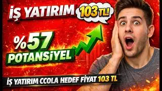 Coca Cola İçecek İçin 103 TL Hedef! İş Yatırım AL Dedi! %57 Yükseliş Hesabı