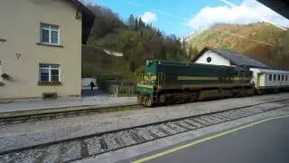 Nova Gorica to Jesenice by train.