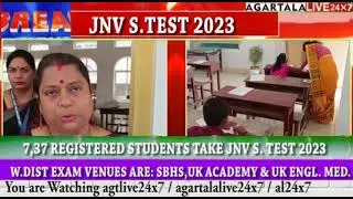 #JNV Selection Test 2023 #West Tripura #shishubihar #ukenglmed.#ukacademy #agtlive24x7