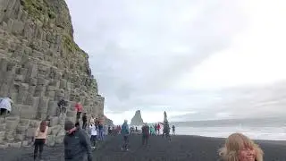 Black sand beach near Vik, Iceland