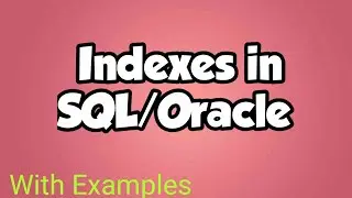 Indexes basics and uses in SQL || Create || Rename || Drop || 2022