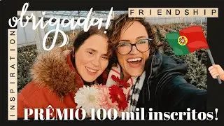 Emoção! Mais que um PRÊMIO! Um capítulo especial na nossa vida em Portugal! Obrigada!
