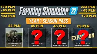Farming Simulator 22 -  ☝Pierwsze DLC, czy warto kupić ❓Patch 1.3 - info🔥 |