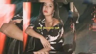 Gloria Kim - wish we never met (Official Audio)