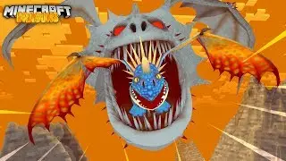 A Dragon EATS A BABY DRAGON!! - Minecraft Dragons