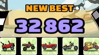 Hill Climb Racing 2 - 32 862 New Team Event (Post Haste)