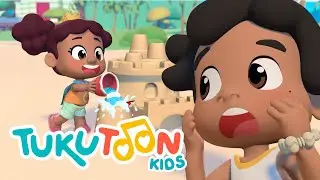 Building Sand Castles 🏰 #TukuToonKids ❤️🥁 | #KidsSongs 🥁
