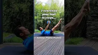 3 exercices de PILATES pour tout le corps ! #pilates #pilatesworkout