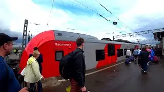 Москва Курская - Железнодорожная. Из окна 