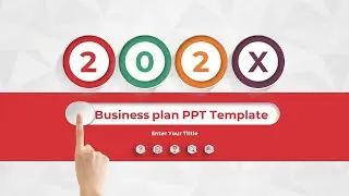 Free Business Report PowerPoint Template 17