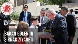 Millî Savunma Bakanı Yaşar Güler, Şırnak’ta Valiliği ve Belediyeyi Ziyaret Etti