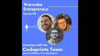 Interviewing the Codeprints team about making art for developers (episode 131)