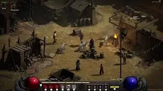 Diablo 2 beta на PS5 ч.7 фармим.