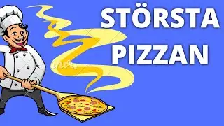 sveriges största pizza
