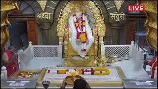 Sai baba aarti | Shirdi live Aarti Darshan.