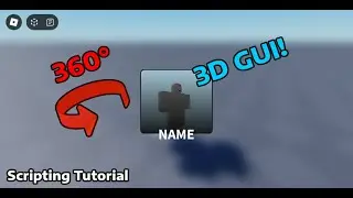 HOW TO MAKE A SPINNING CHARACTER MODEL IN A 3D VIEWPORT FRAME - Roblox Scripting Tutorial