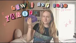 Tarot Talk: How I Got Into It & What Helped me Begin ✨🌙 (a Rambly Cozy Video)