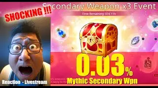 Maplestory m - I got Mythic Secondary Weapon on Livestream and my Soul left my body